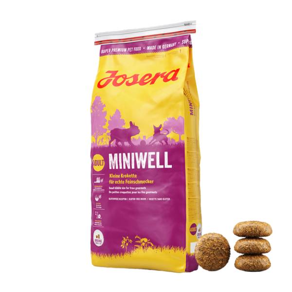 غذای سگ بالغ نژاد کوچک جوسرا مینی ول - Mini Well Adult