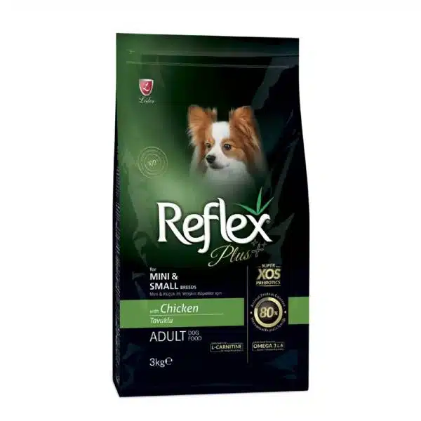 غذای سگ بالغ رفلکس پلاس با طعم مرغ - Reflex Plus Adult (Chicken)