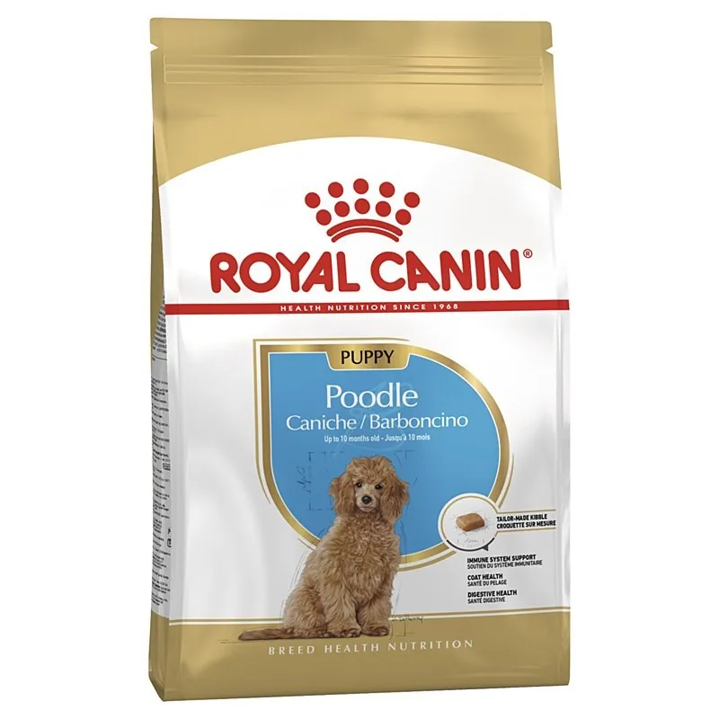 خرید غذای خشک توله سگ نژاد پودل رویال کنین - Royal Canin Poodle Puppy